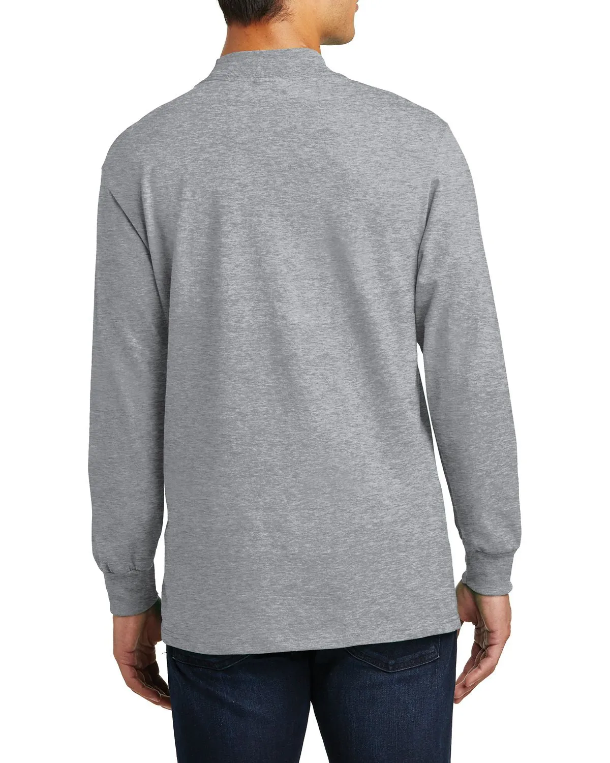 Men's Long Sleeve Mock Turtleneck Sweater