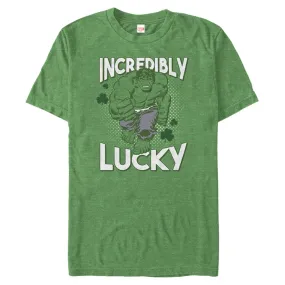 Men's Marvel Incredibly Lucky T-Shirt - Ships from The US