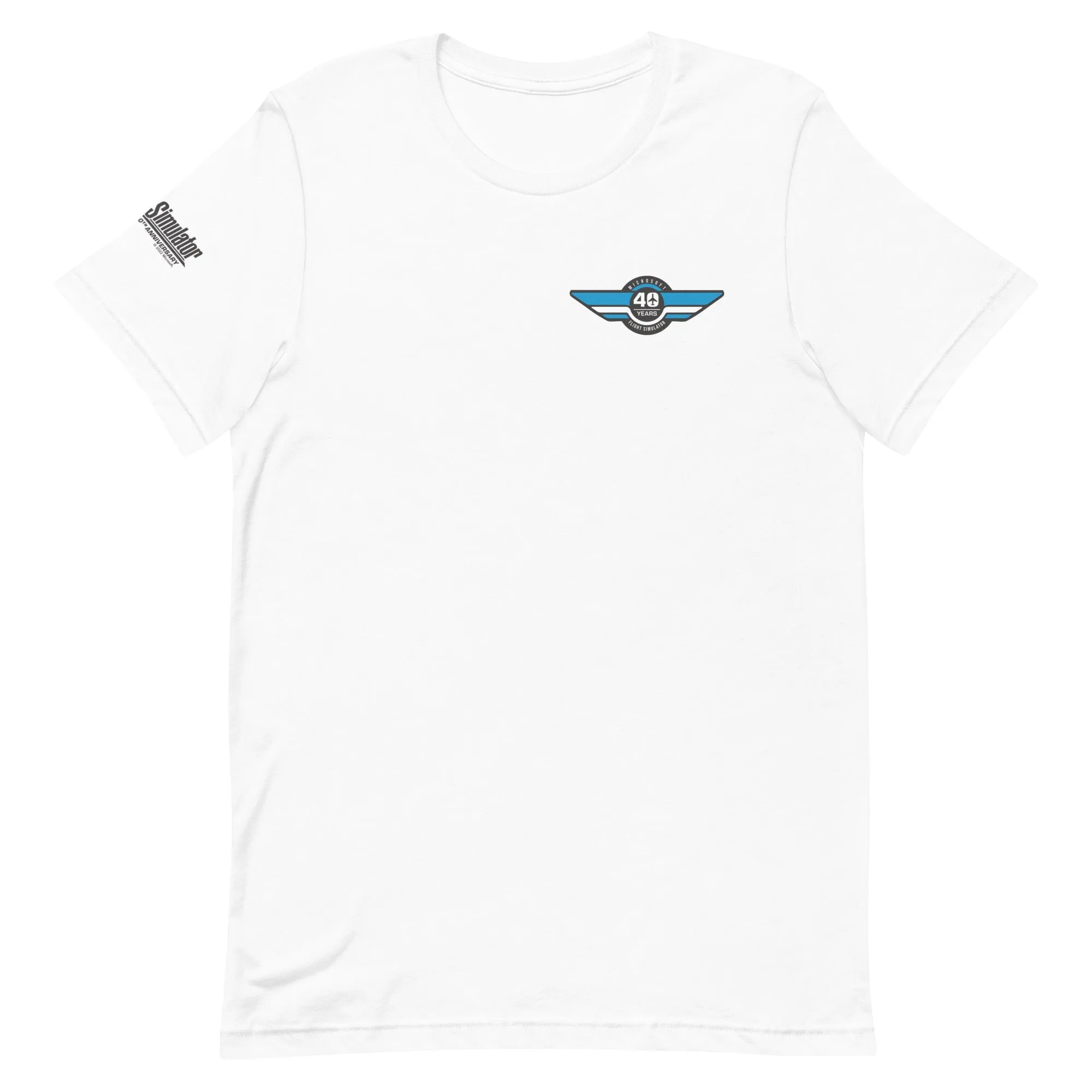 MS Flight Simulator 40th Anniversary Wings T-Shirt