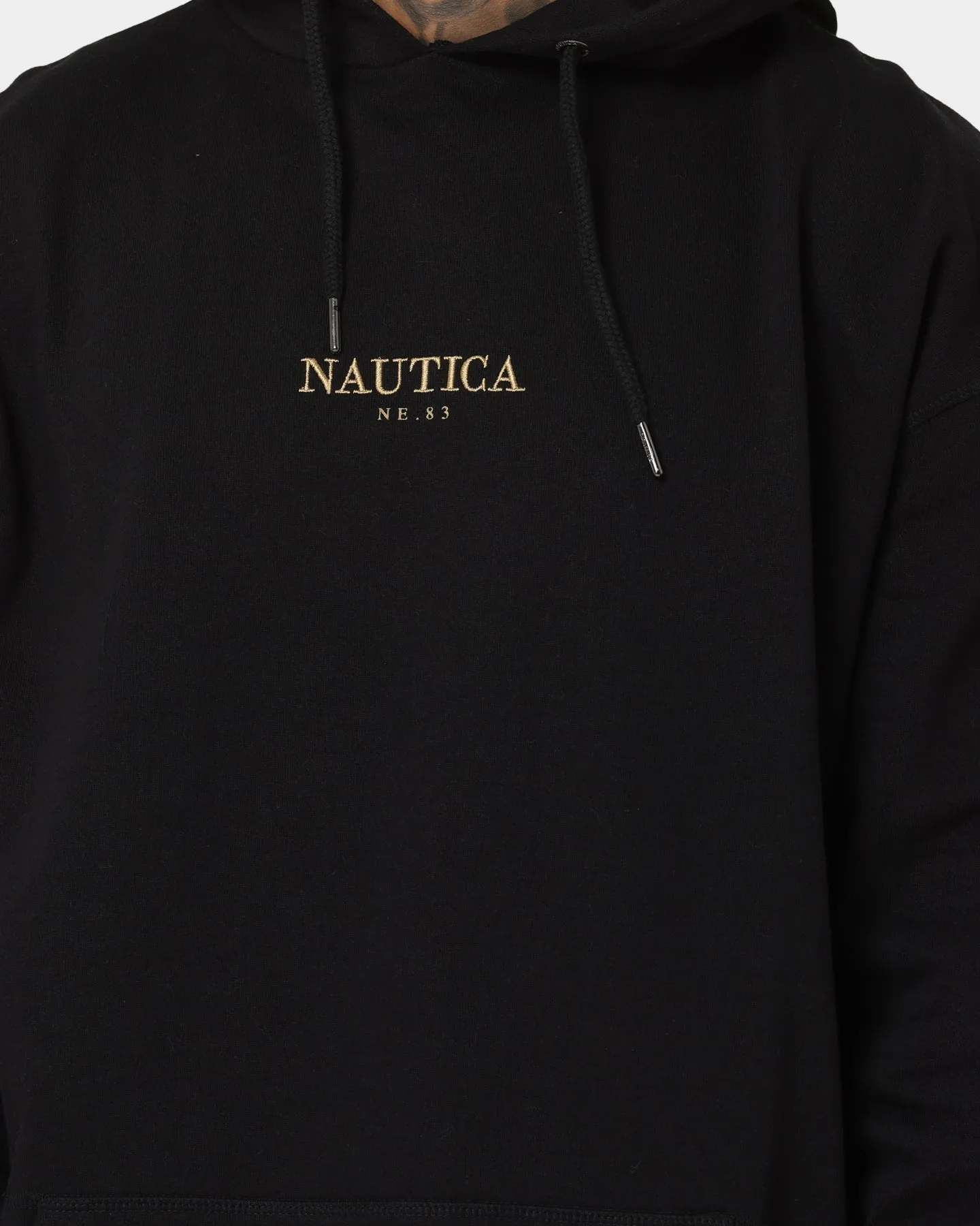 Nautica Pacific Hoodie Black/Gold