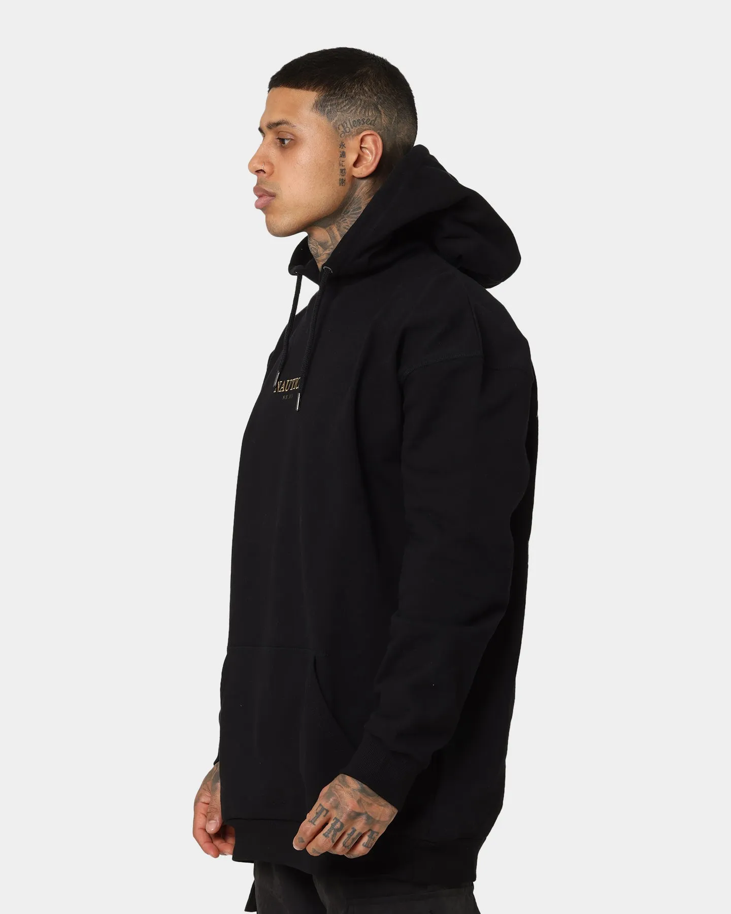 Nautica Pacific Hoodie Black/Gold