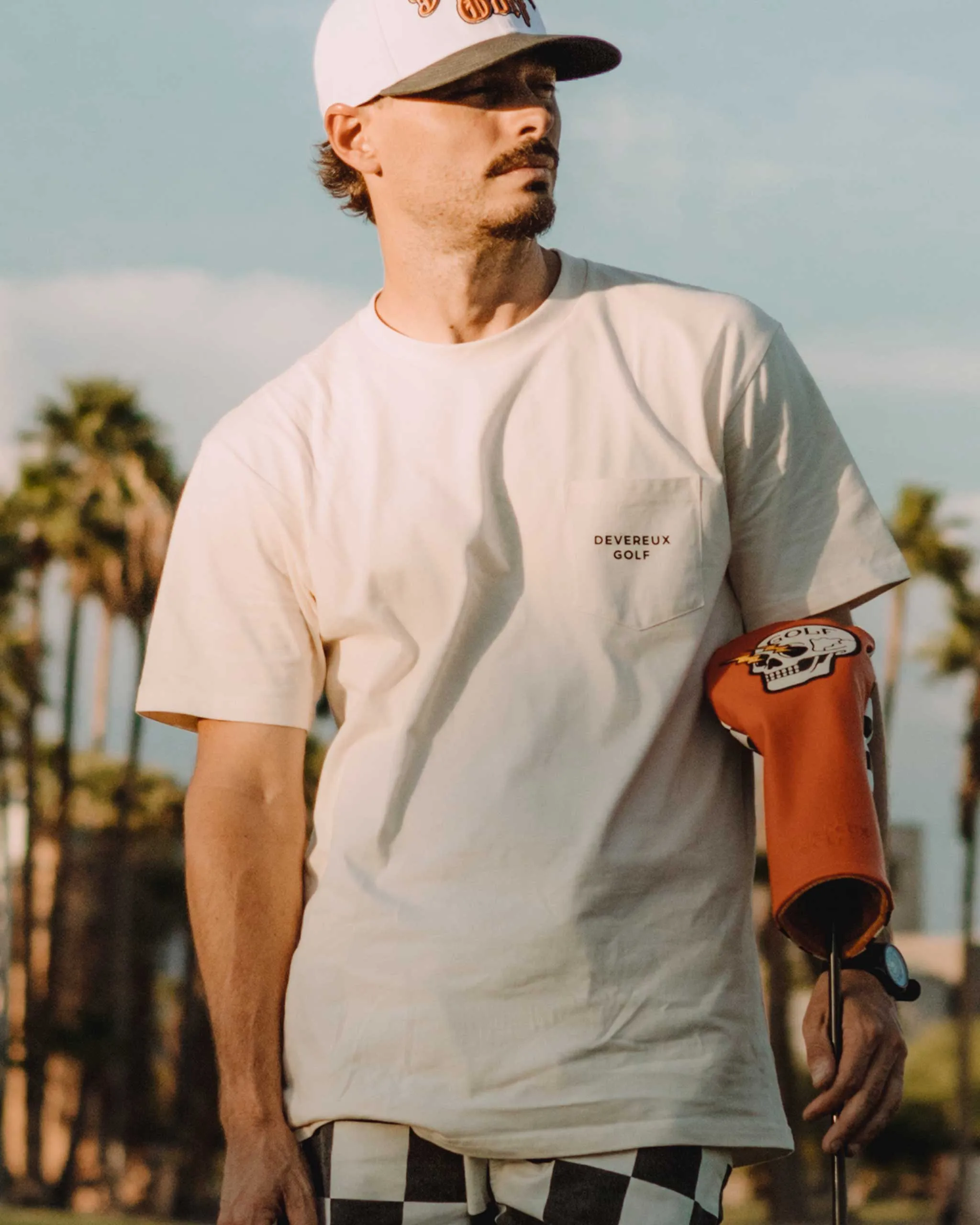 Off-White Devereux Golf Essential Pocket Tee