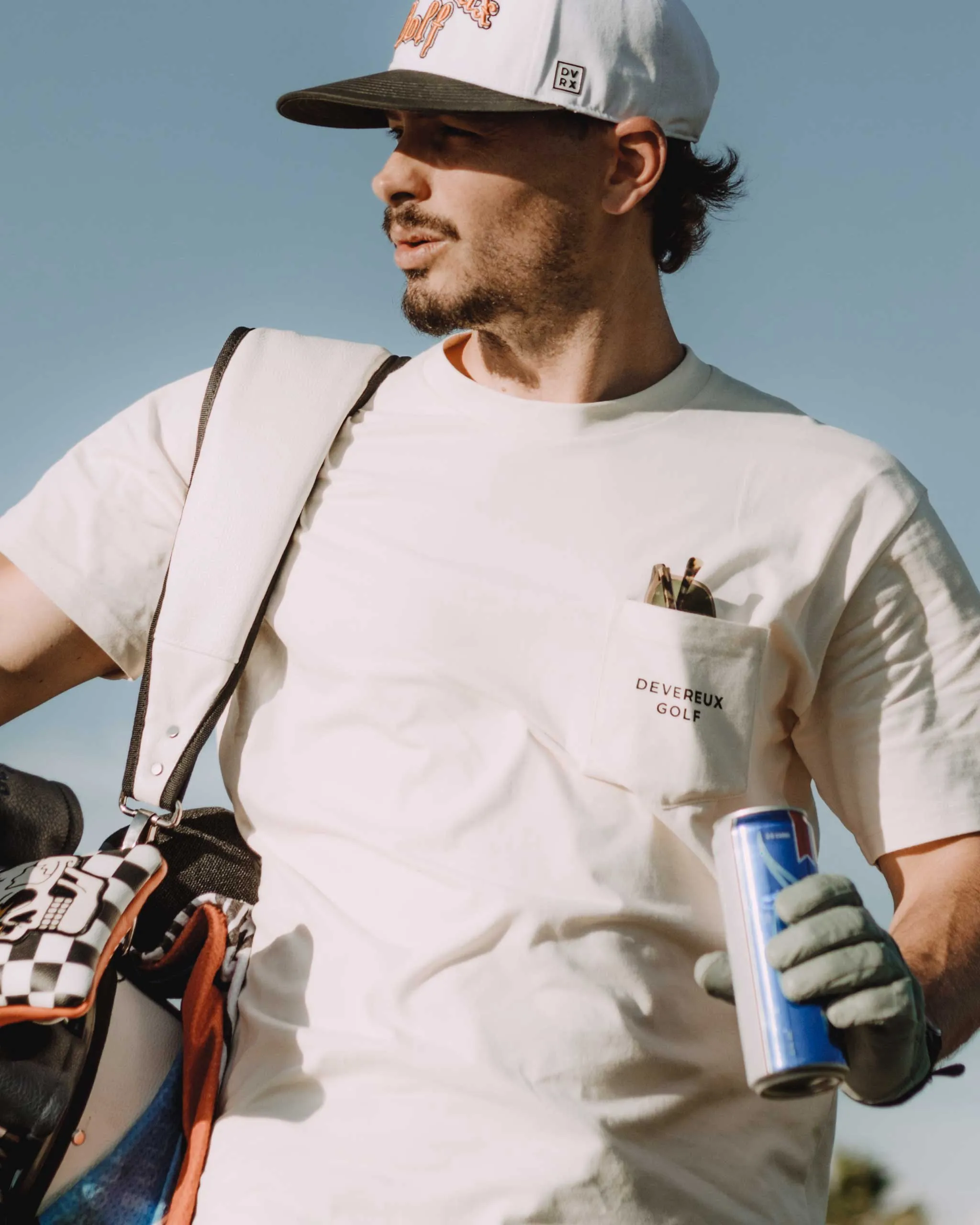 Off-White Devereux Golf Essential Pocket Tee