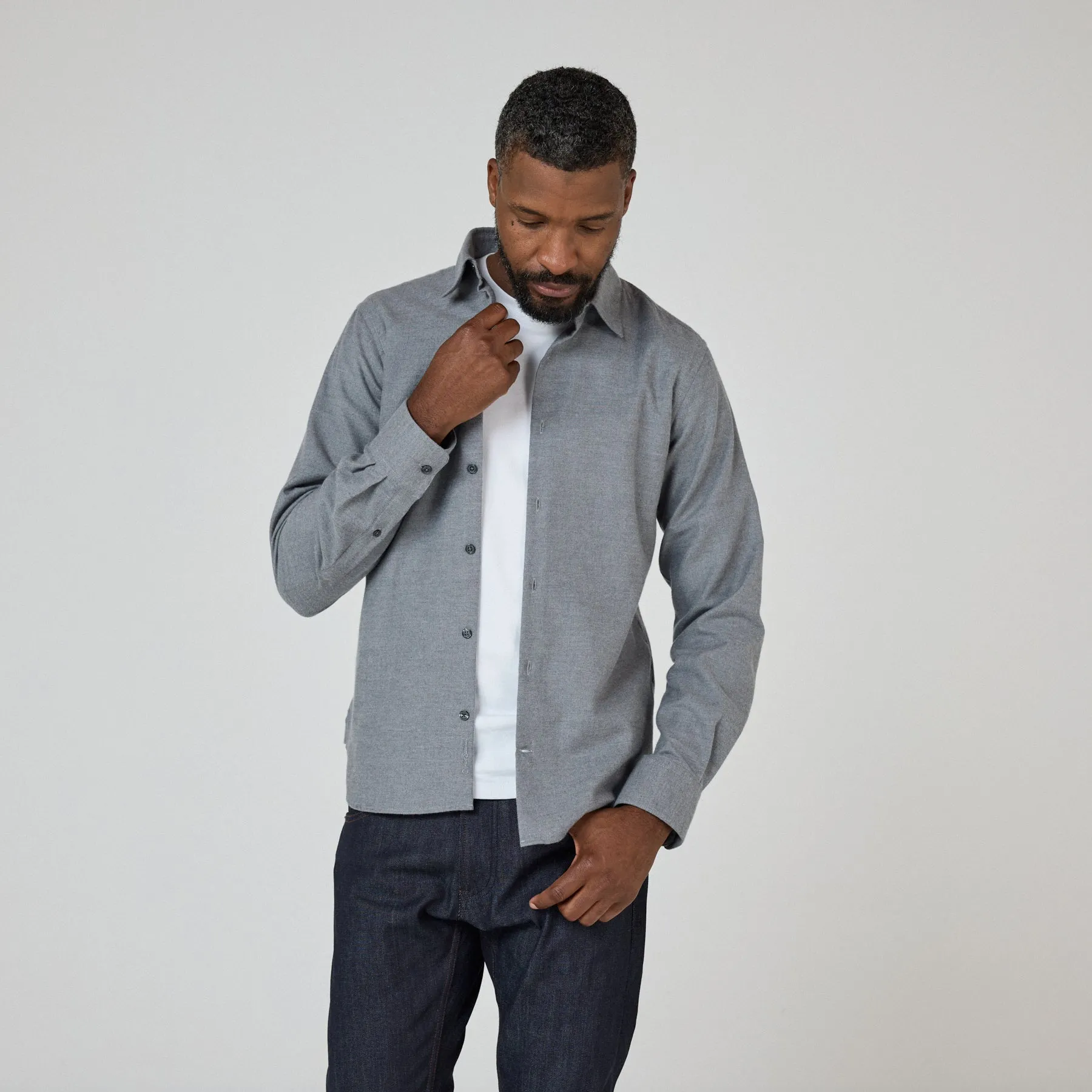 Oliver Sweeney Hawkesworth Shirt in Grey