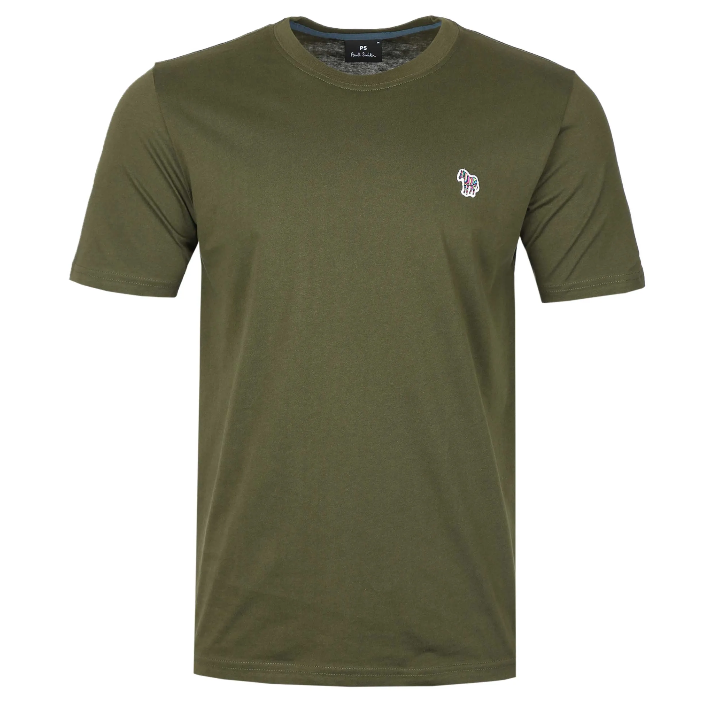 Paul Smith Zebra Badge T Shirt in Khaki