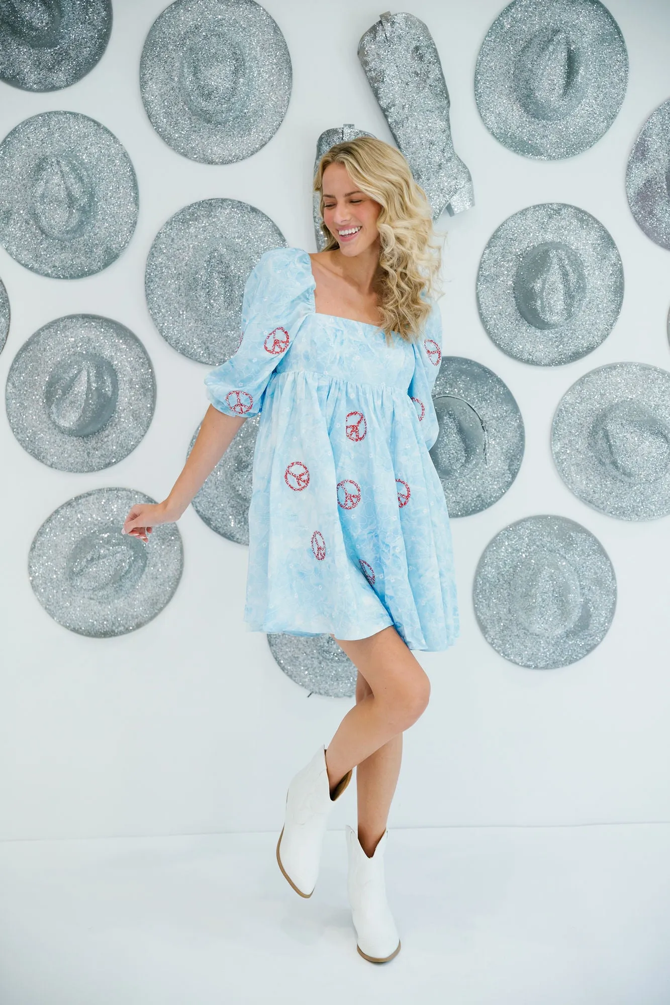 PEACE OF MIND BABYDOLL DRESS