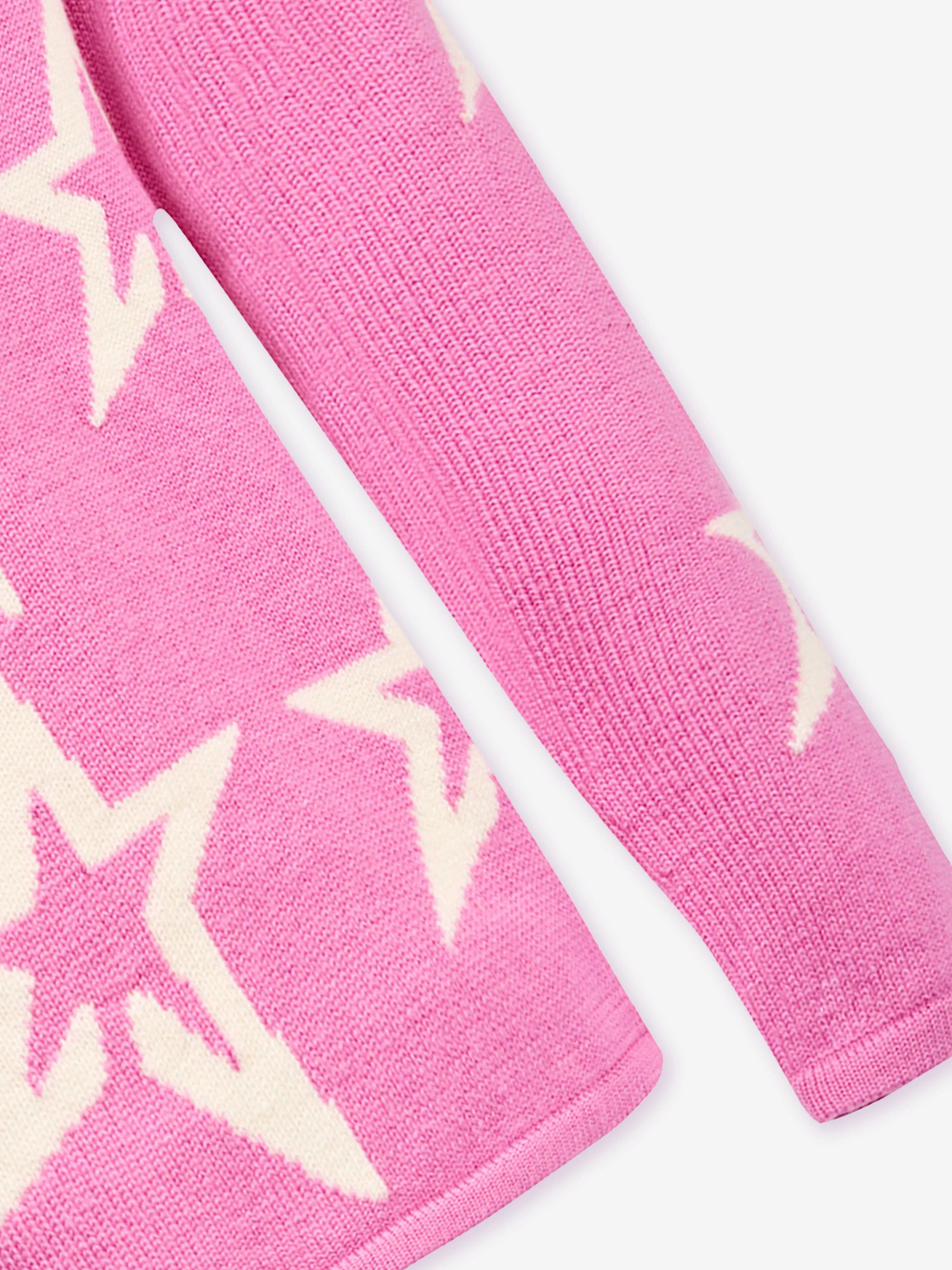 Perfect Moment Girls Stardust Jumper in Pink