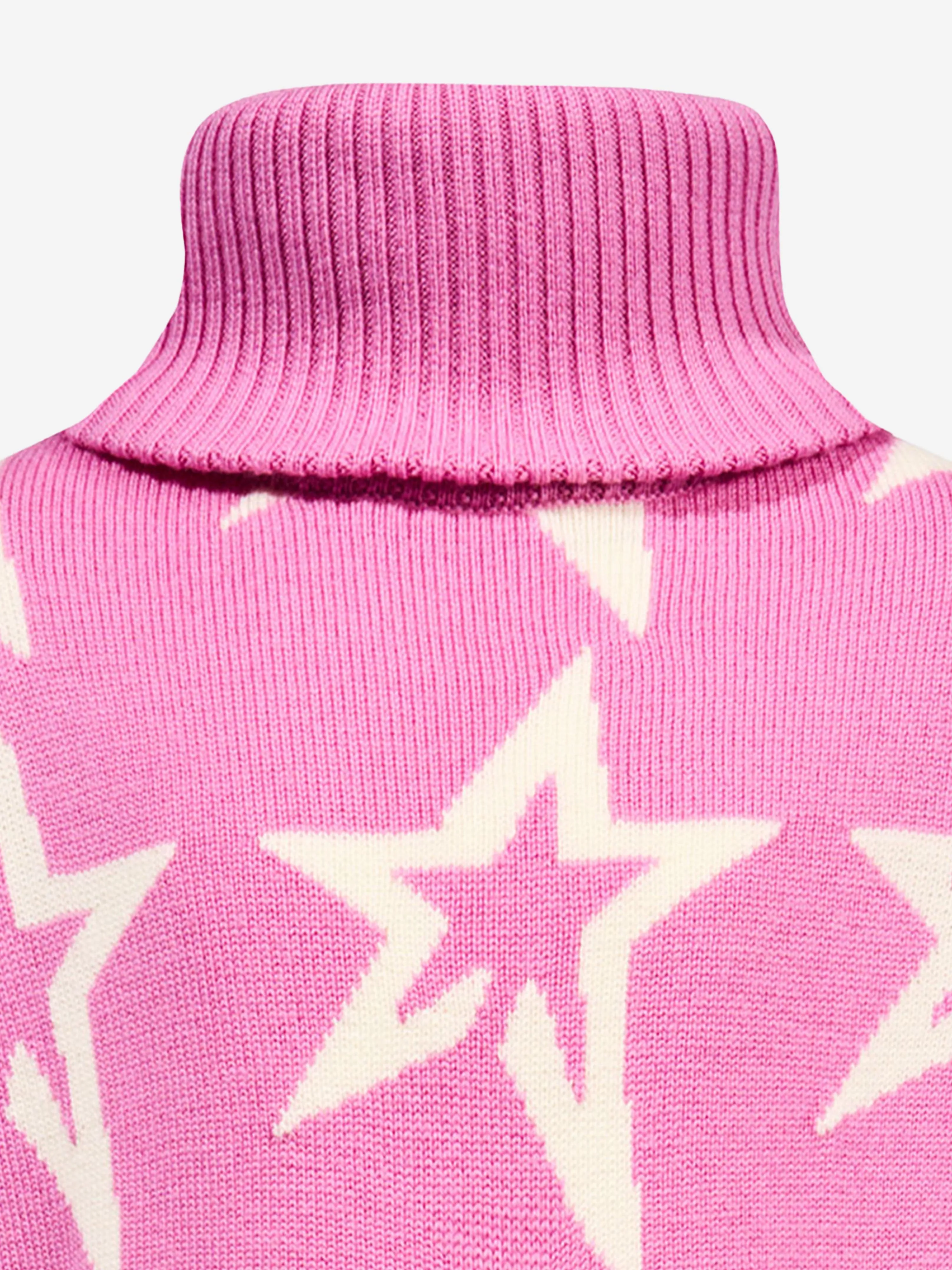 Perfect Moment Girls Stardust Jumper in Pink