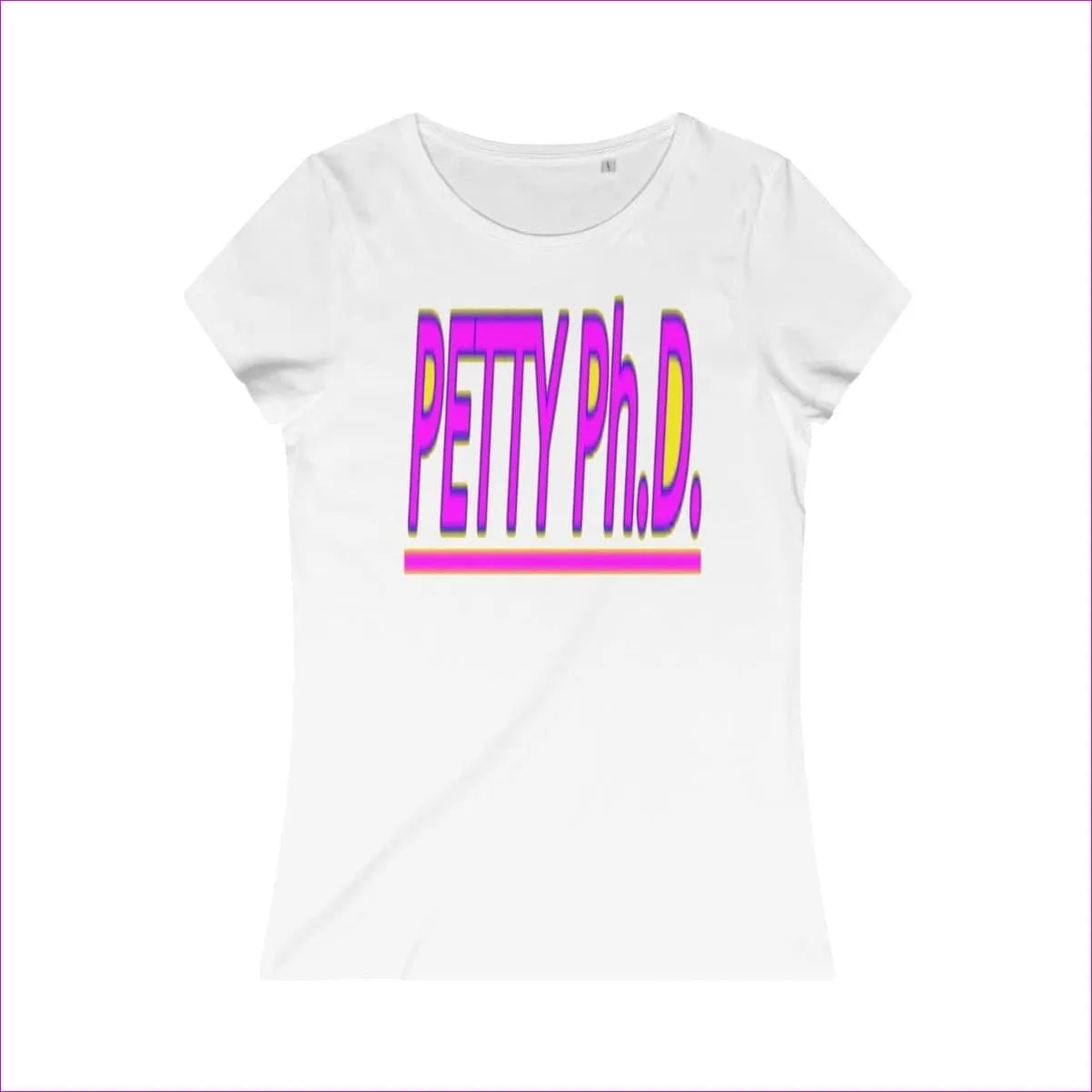 Petty Ph.d. Womens Organic Tee