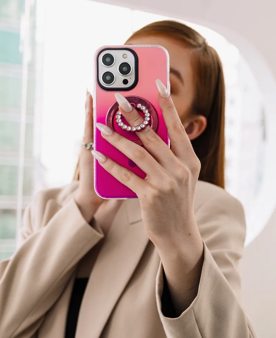 Pink Ombre MagSafe Phone Case