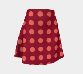 Polka dot Flare Skirt