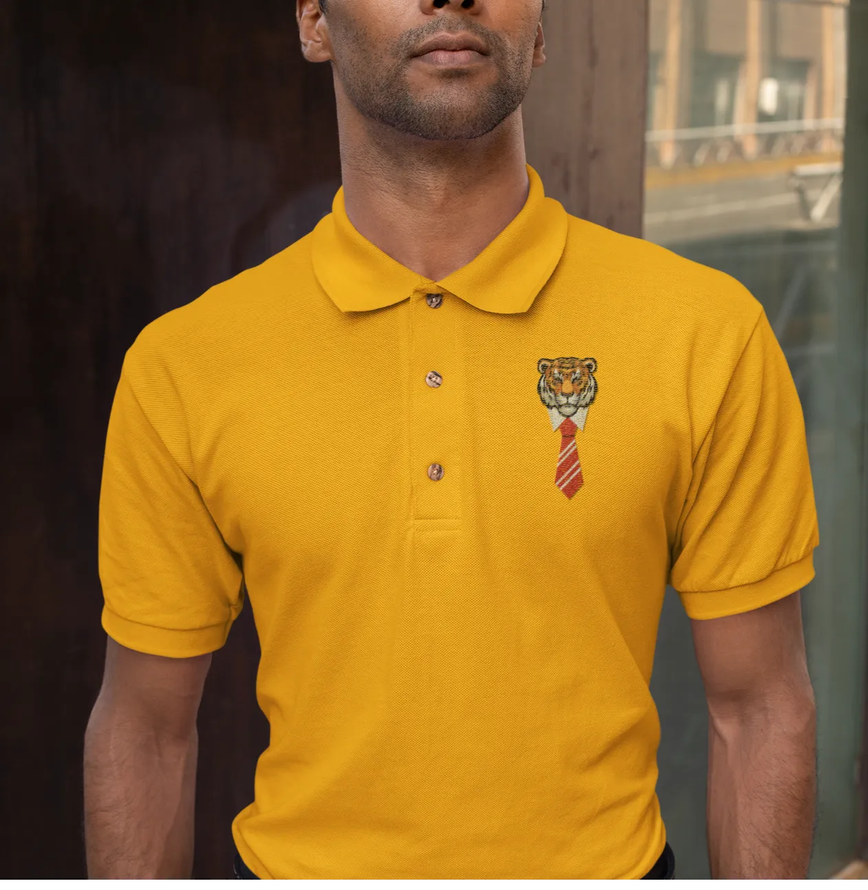 Polo T-Shirt Tiger Boss Graphics D25