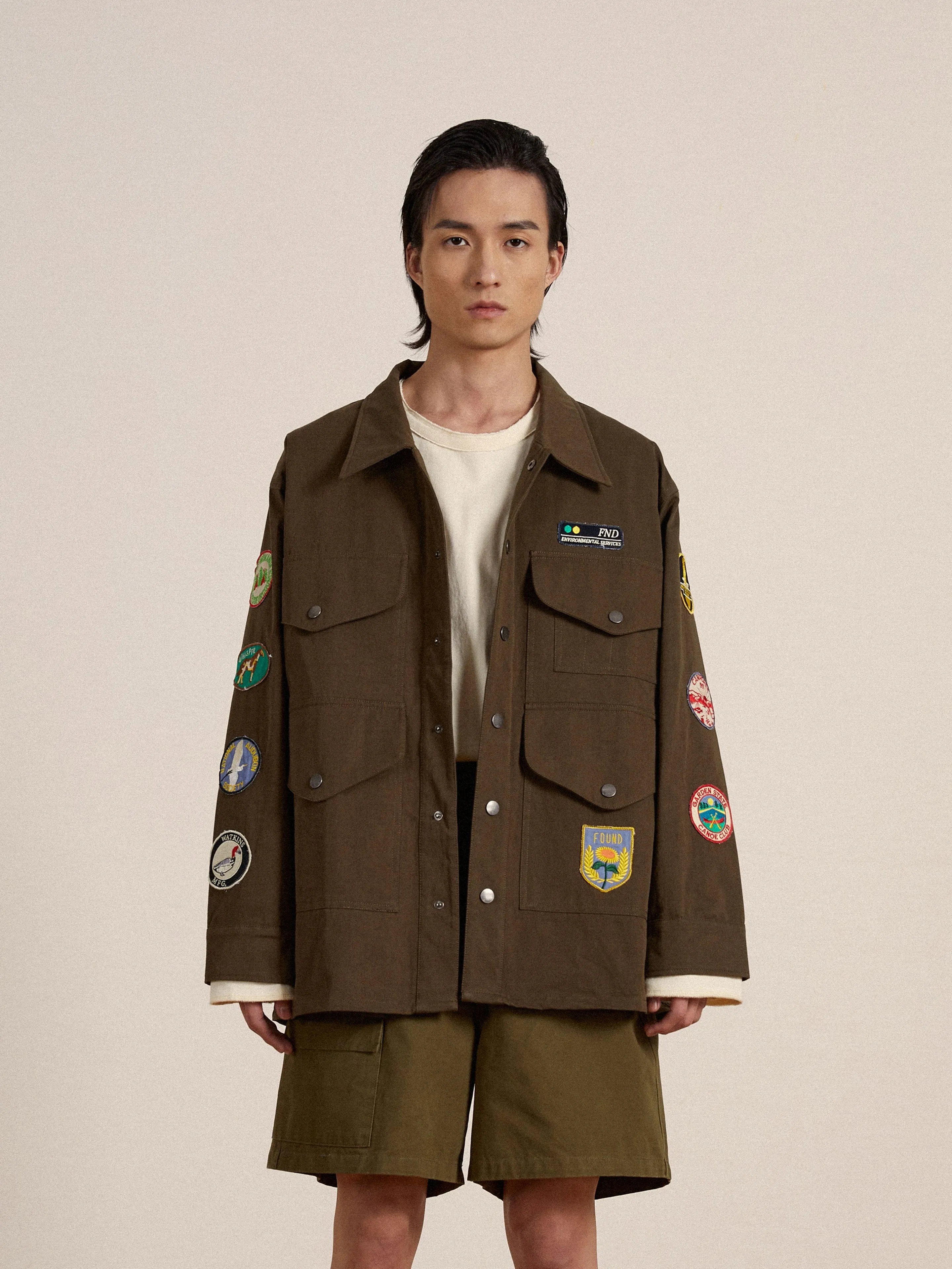 Ports Park Multi Patch Work Jacket