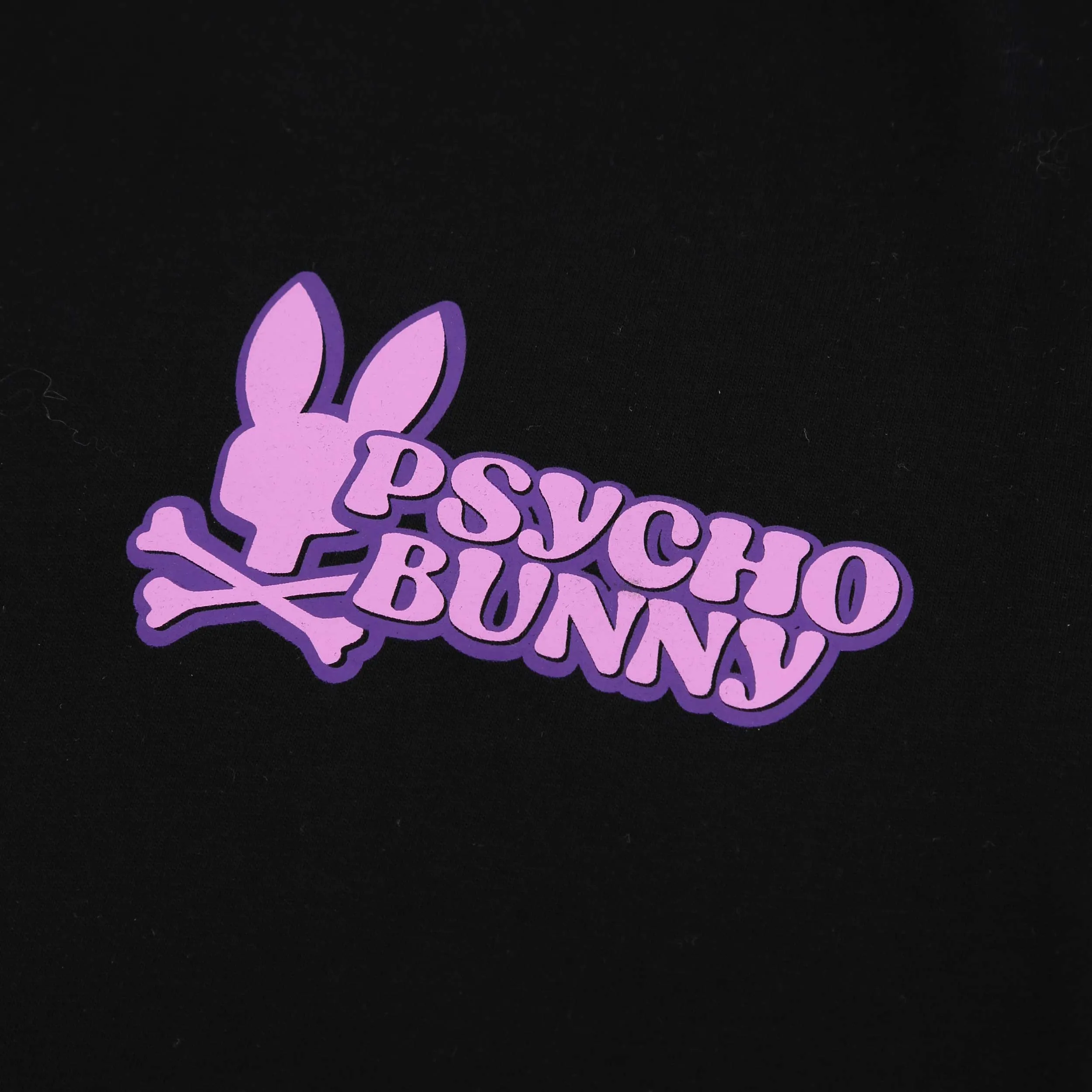 Psycho Bunny Redland Graphic T-Shirt in Black