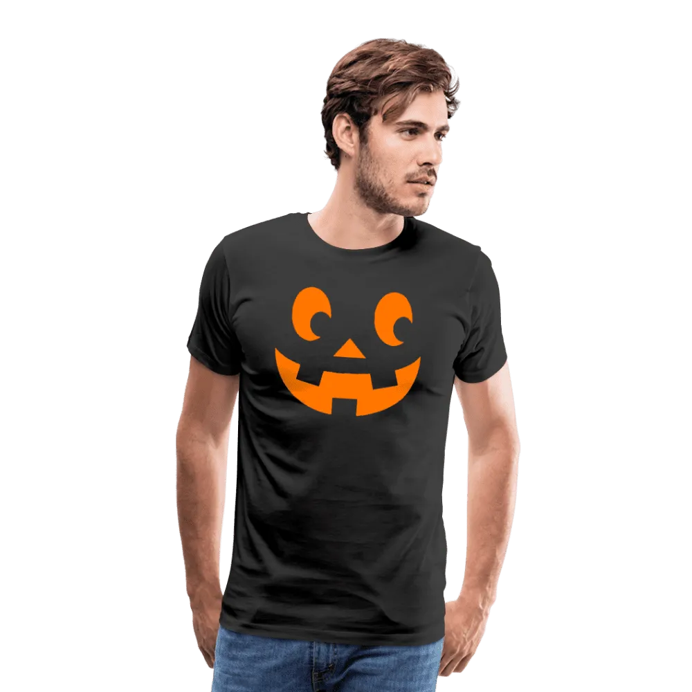 Pumpkin Face Men's Halloween T-Shirt