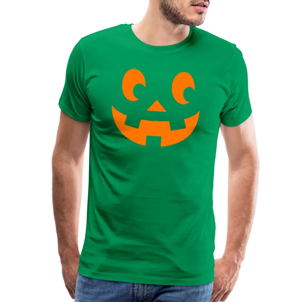 Pumpkin Face Men's Halloween T-Shirt