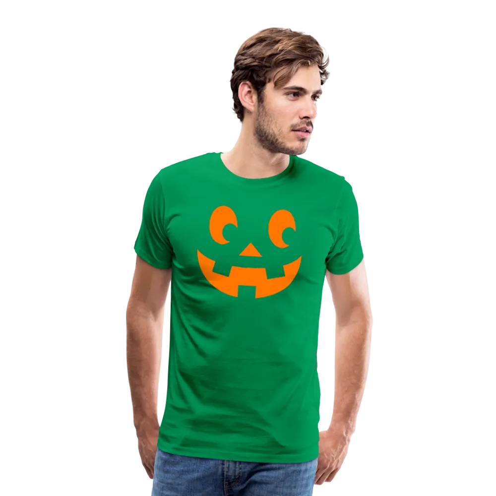 Pumpkin Face Men's Halloween T-Shirt