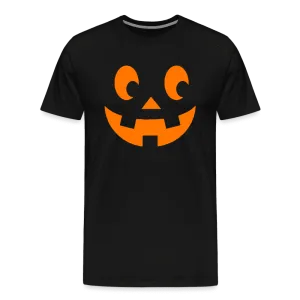 Pumpkin Face Men's Halloween T-Shirt