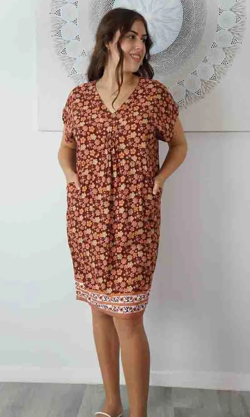 Rayon Cruiser Dress Dahlia, More Colours