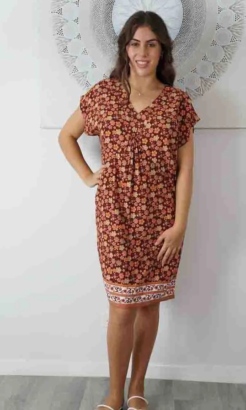 Rayon Cruiser Dress Dahlia, More Colours