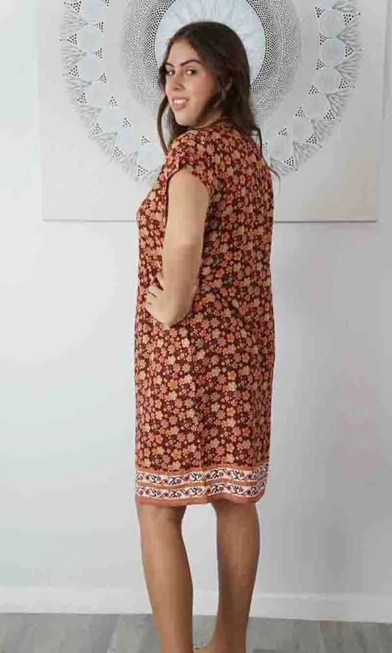 Rayon Cruiser Dress Dahlia, More Colours