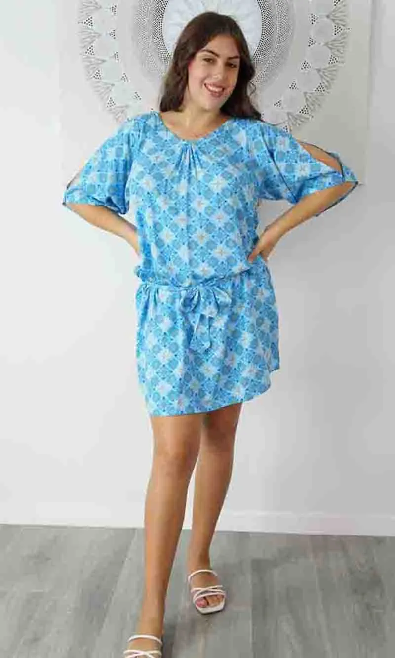 Rayon Dress Hayman Snowflower, More Colours