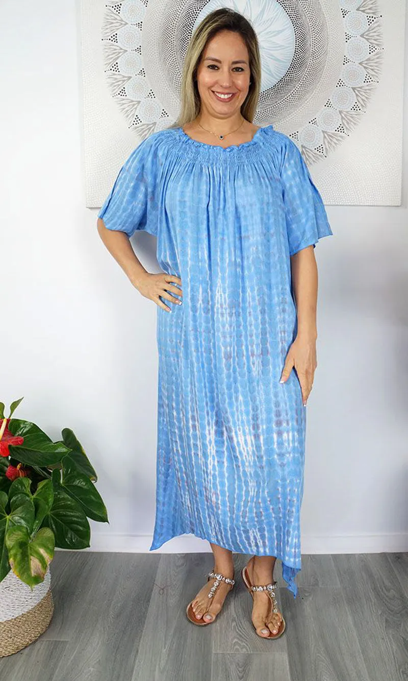 Rayon Dress Kashmir Teardrop, More Colours