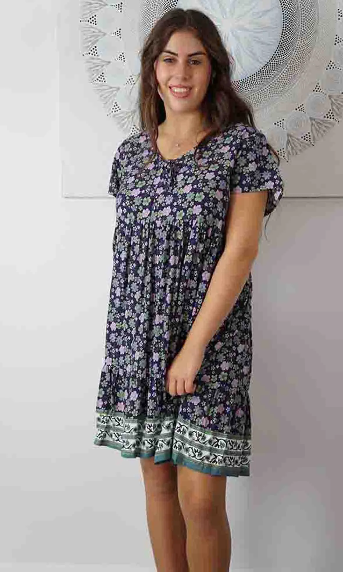 Rayon Dress Kiki Dahlia, More Colours