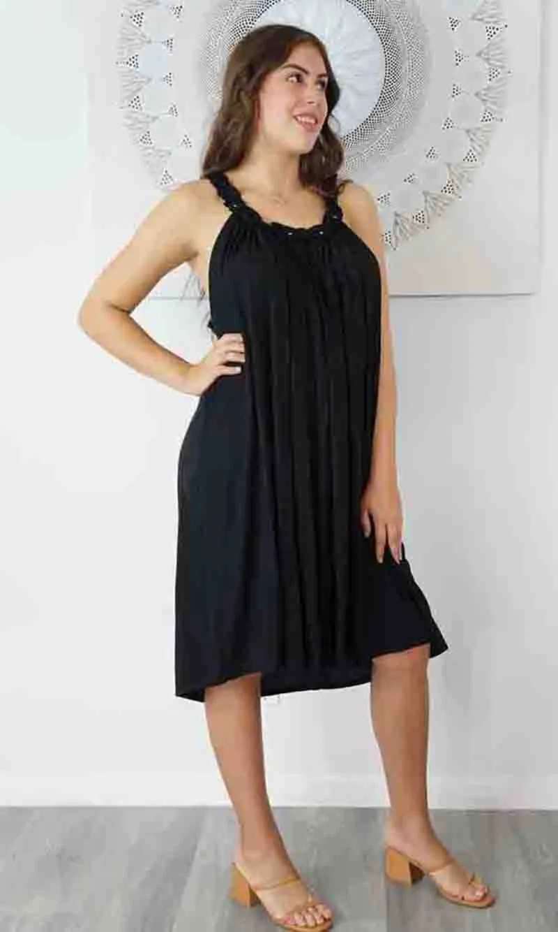 Rayon Dress Magnum Short Plain, More Colours