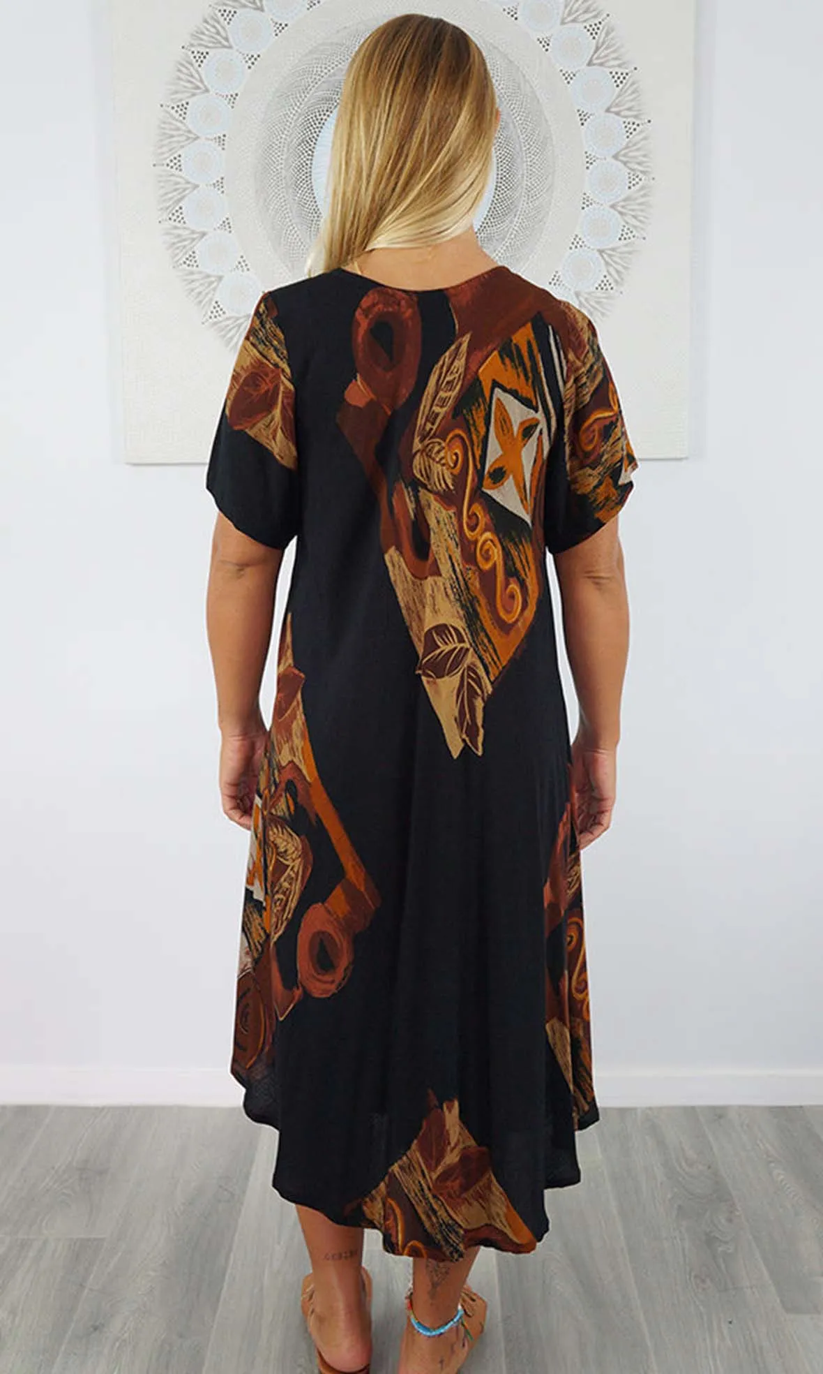 Rayon Dress Newport Icon, More Colours