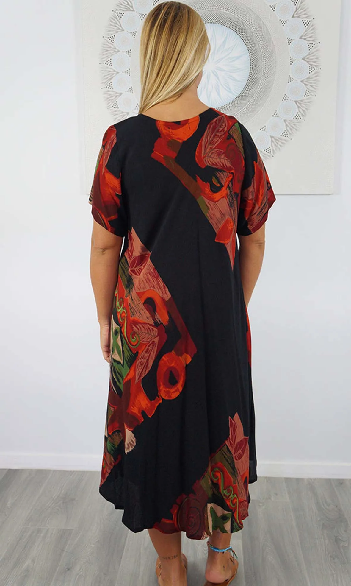 Rayon Dress Newport Icon, More Colours