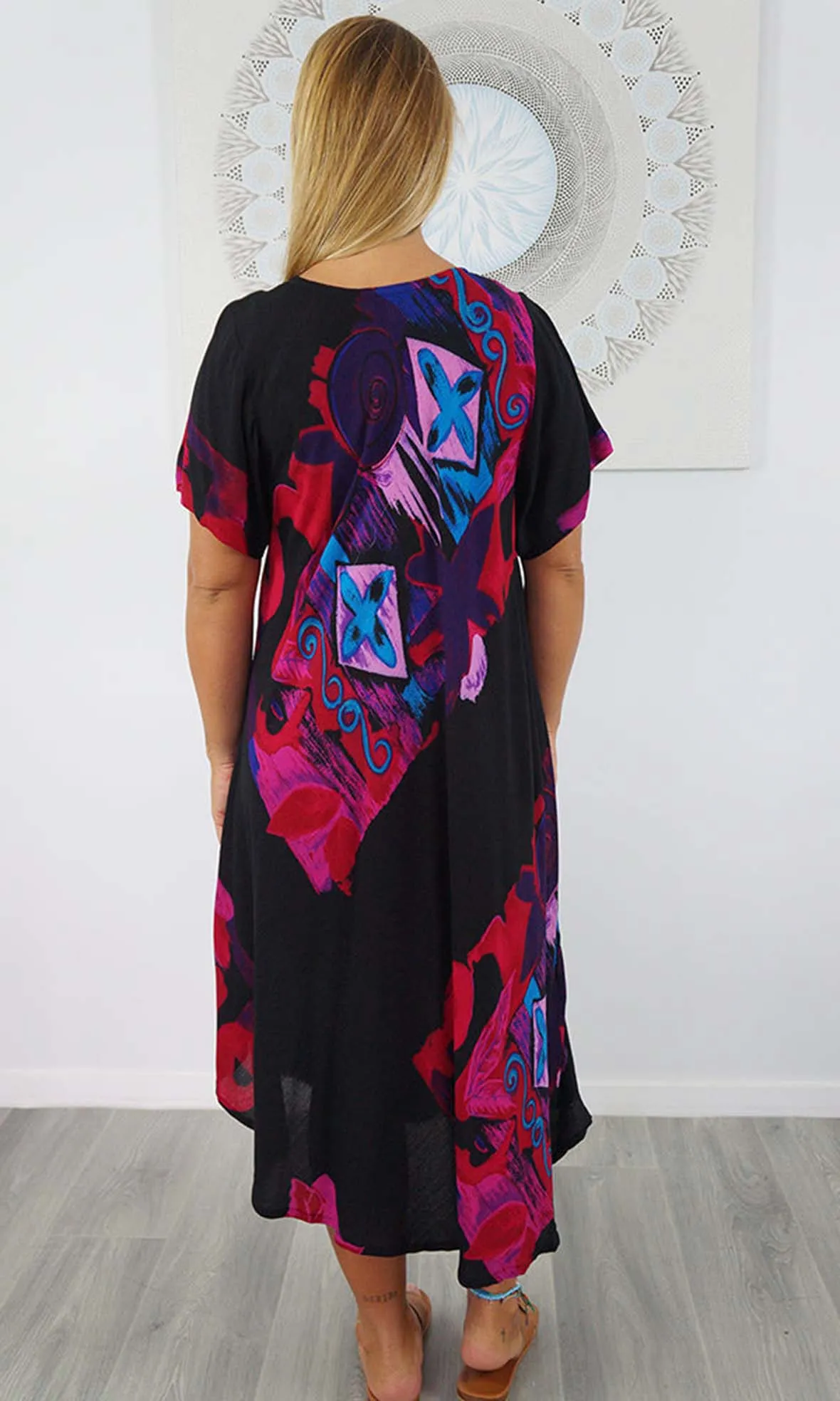 Rayon Dress Newport Icon, More Colours