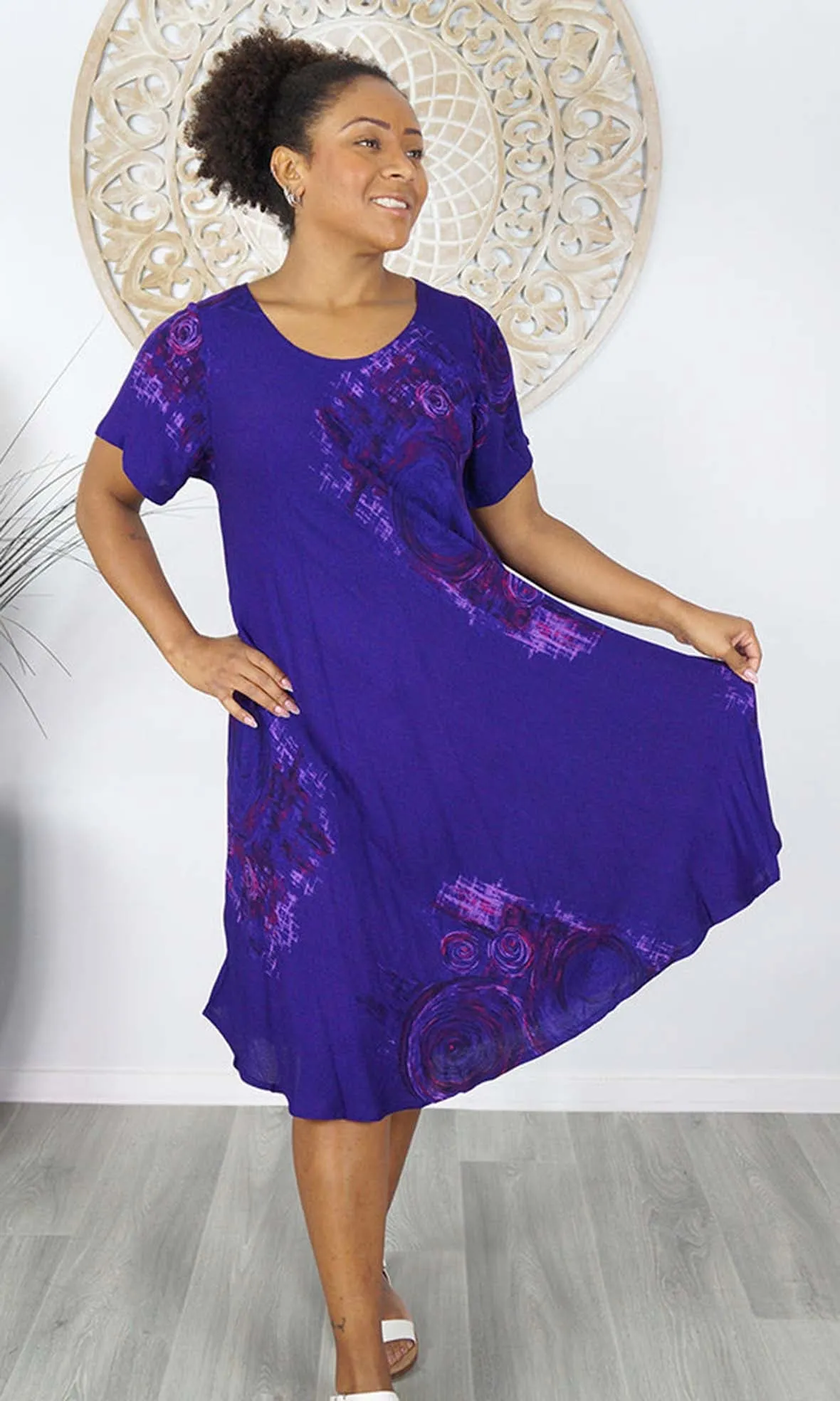 Rayon Dress Newport Monsoon, More Colours