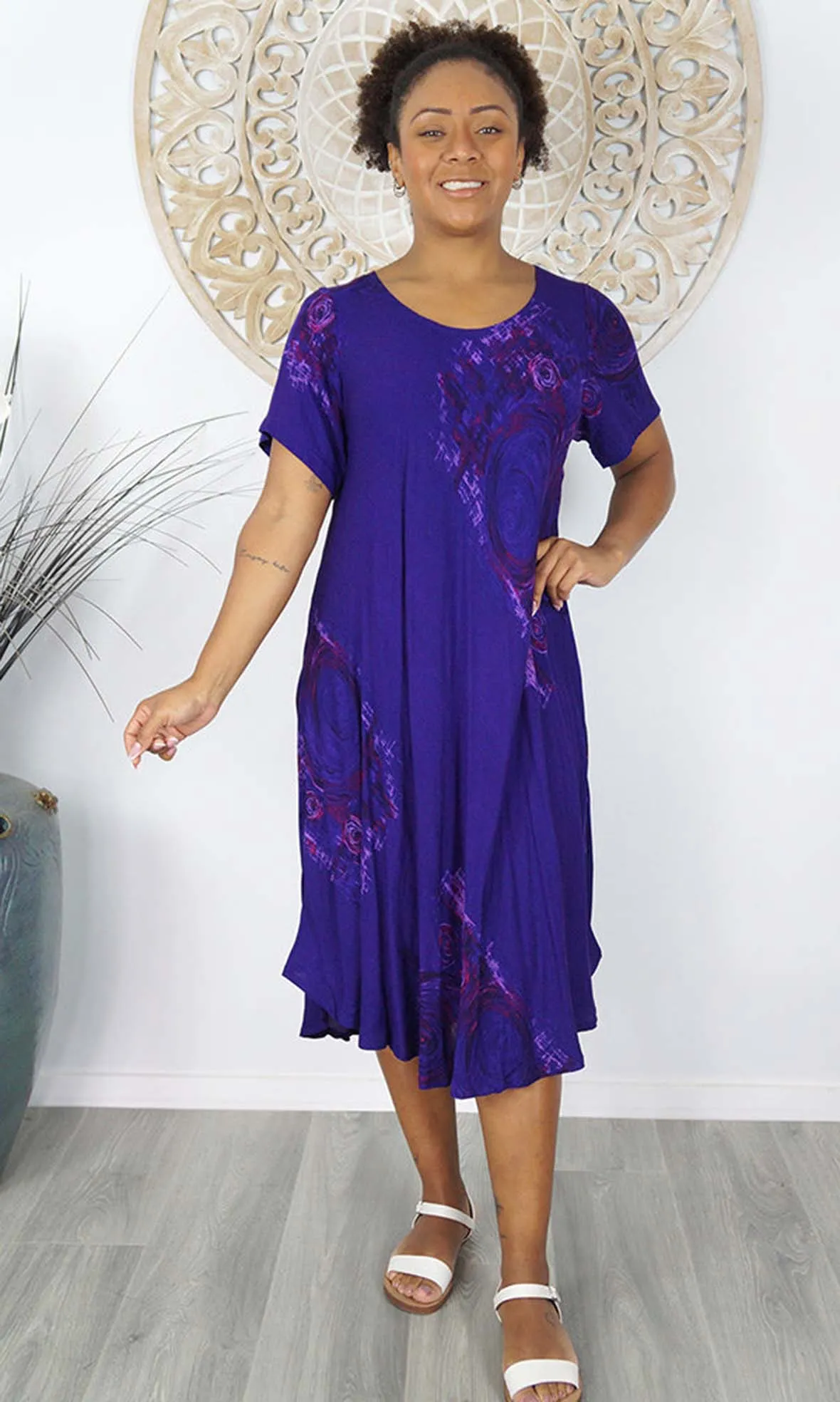 Rayon Dress Newport Monsoon, More Colours