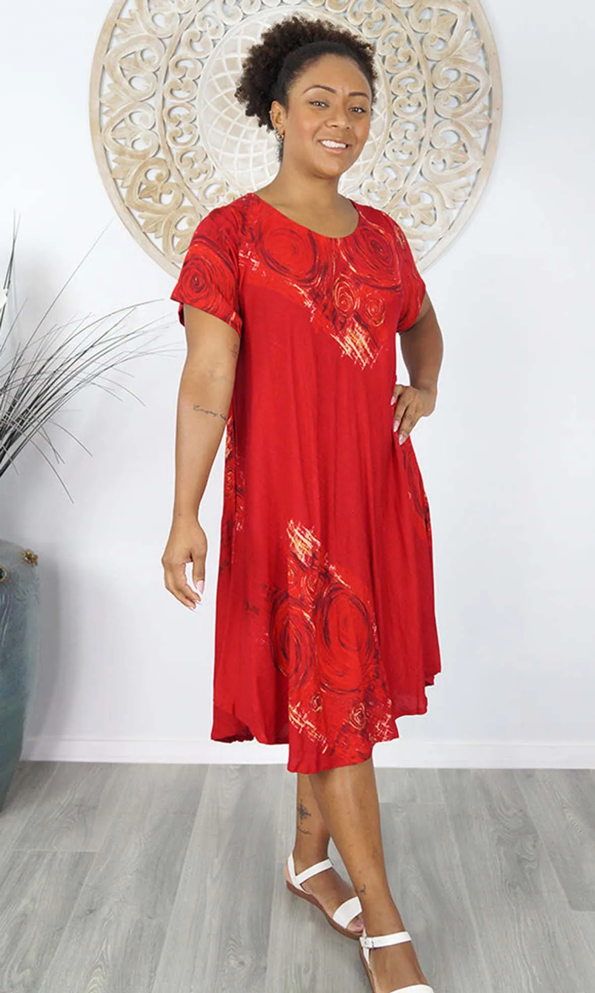 Rayon Dress Newport Monsoon, More Colours