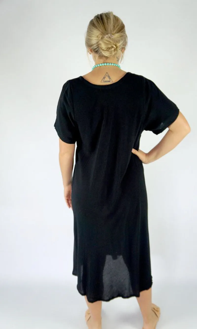 Rayon Dress Newport Plain, More Colours