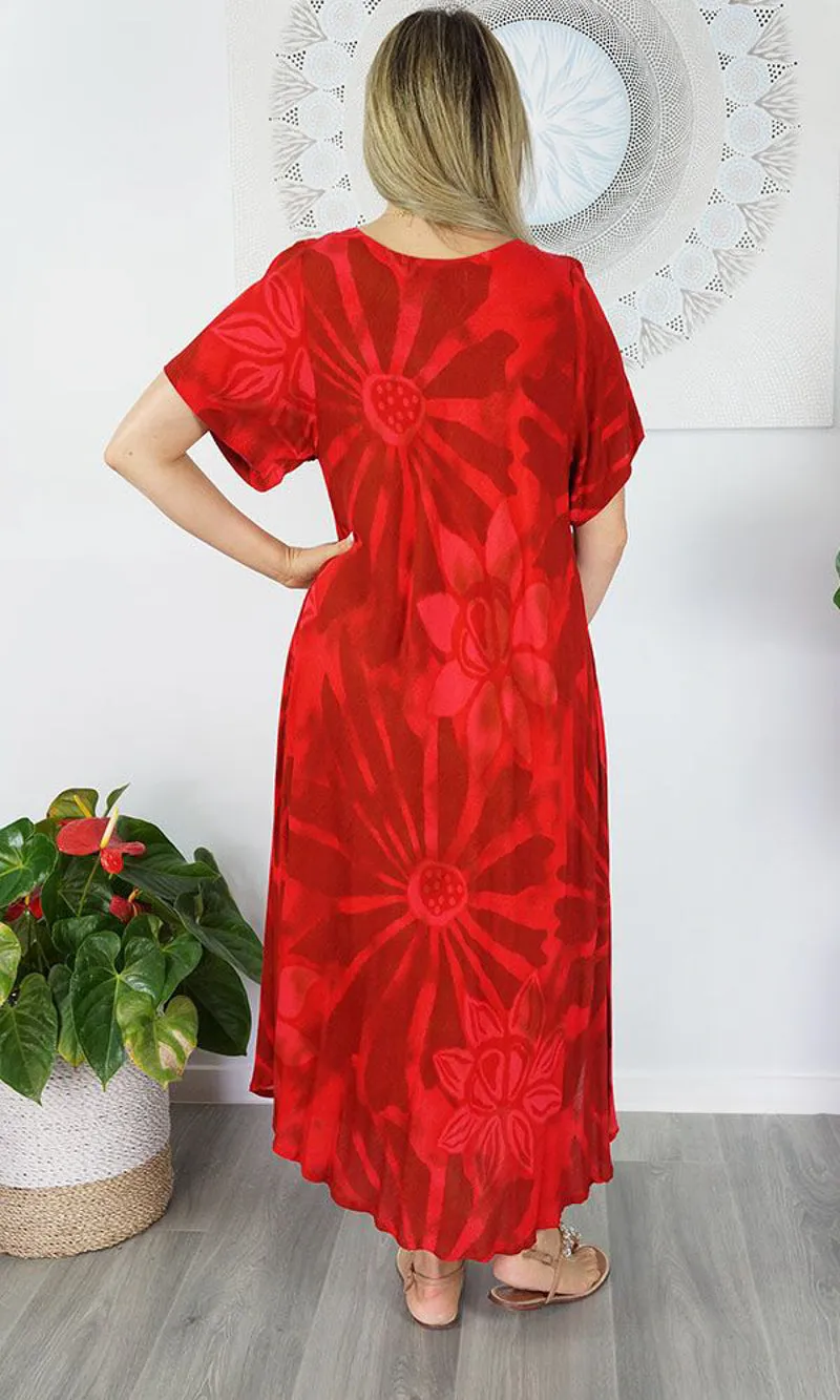 Rayon Dress Newport Rising Sun, More Colours