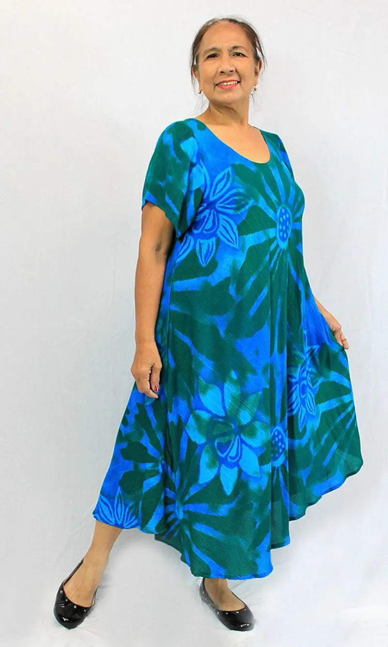 Rayon Dress Newport Rising Sun, More Colours