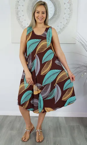 Rayon Dress Niche Habitat, More Colours