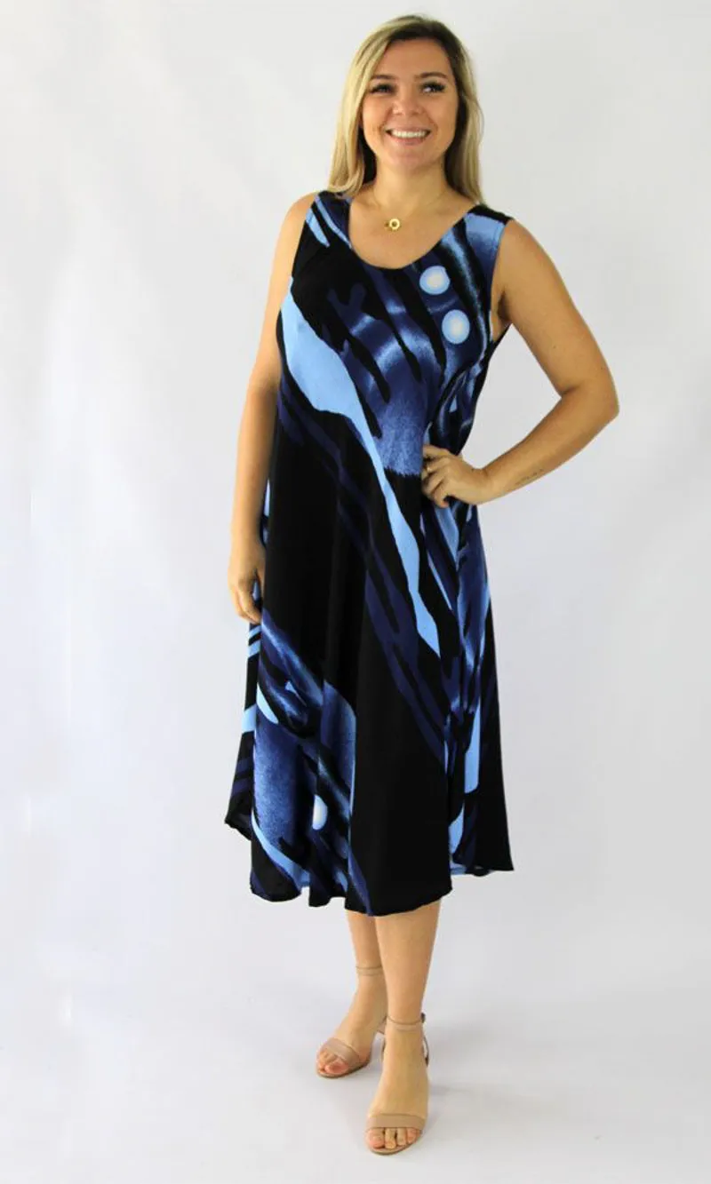 Rayon Dress Niche Lunar, More Colours