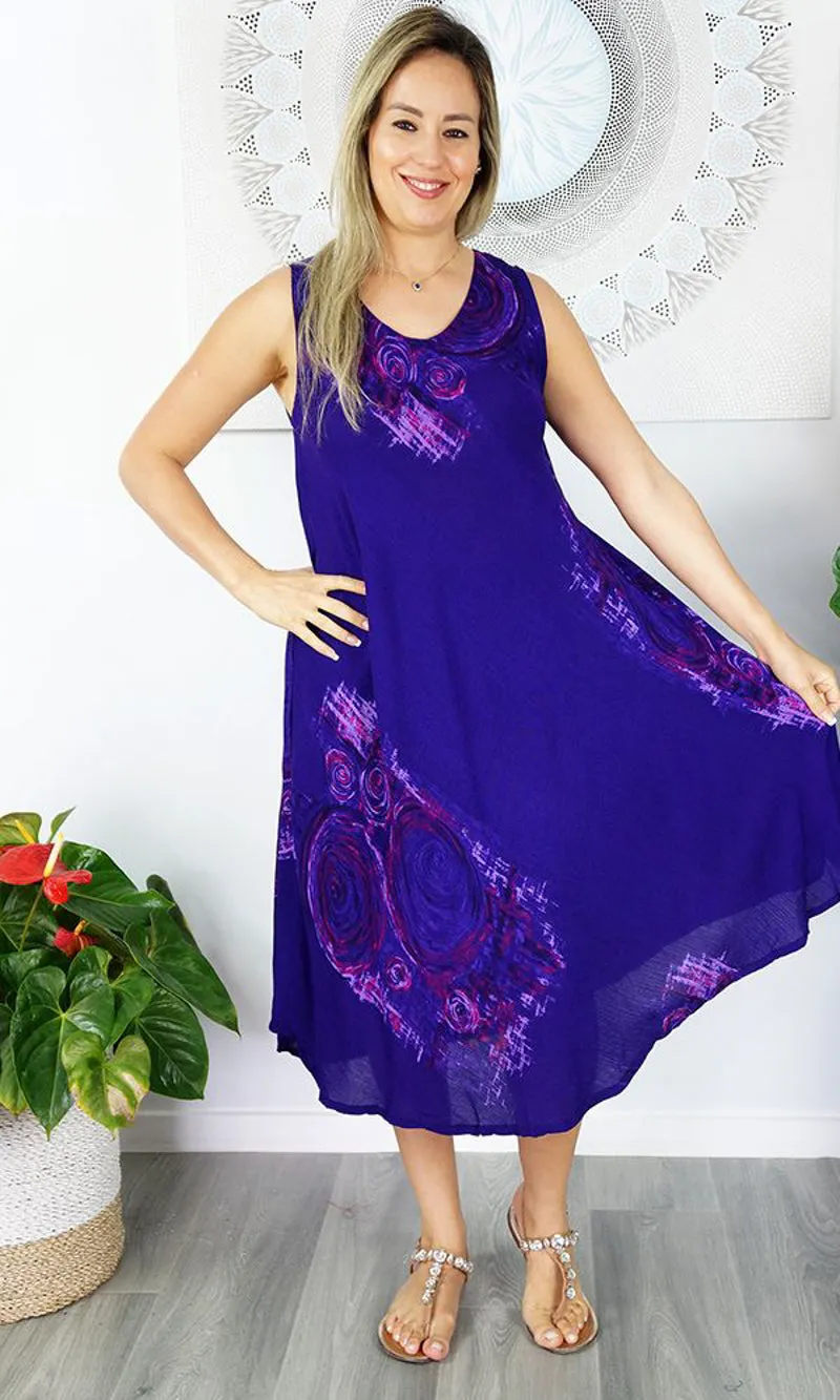 Rayon Dress Niche Monsoon, More Colours