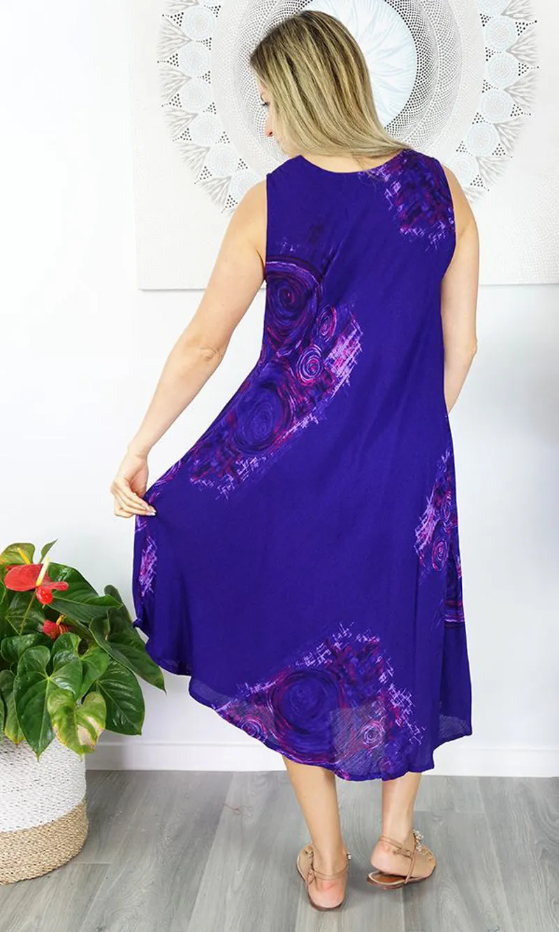 Rayon Dress Niche Monsoon, More Colours