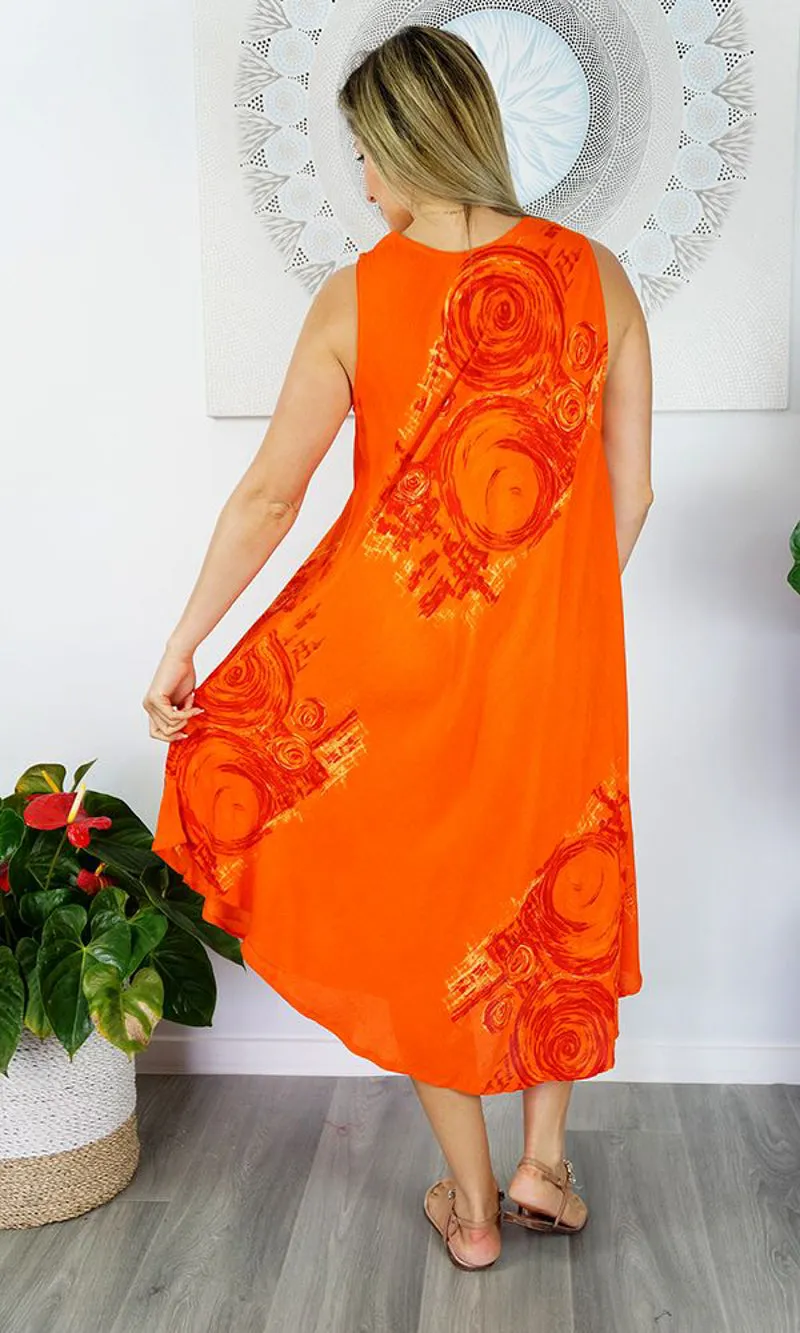 Rayon Dress Niche Monsoon, More Colours