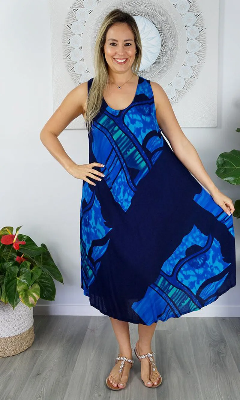 Rayon Dress Niche Vista, More Colours