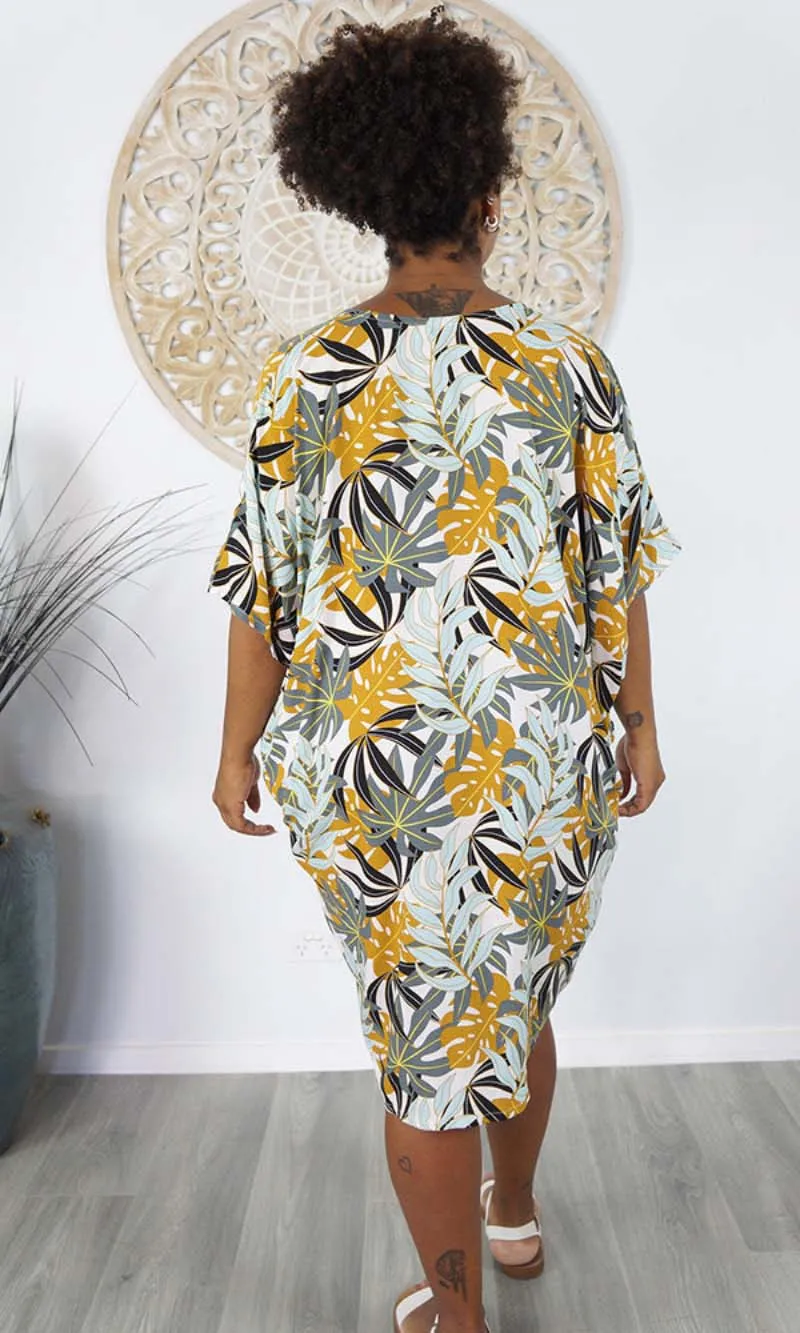 Rayon Dress Resort Palm Paradise, More Colours