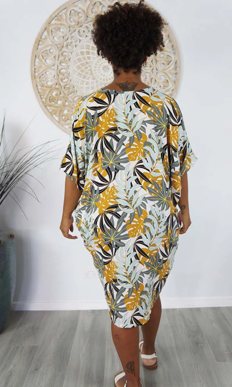 Rayon Dress Resort Palm Paradise, More Colours