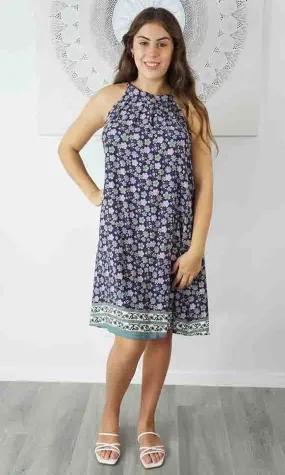 Rayon Dress Short Chloe Dahlia, More Colours