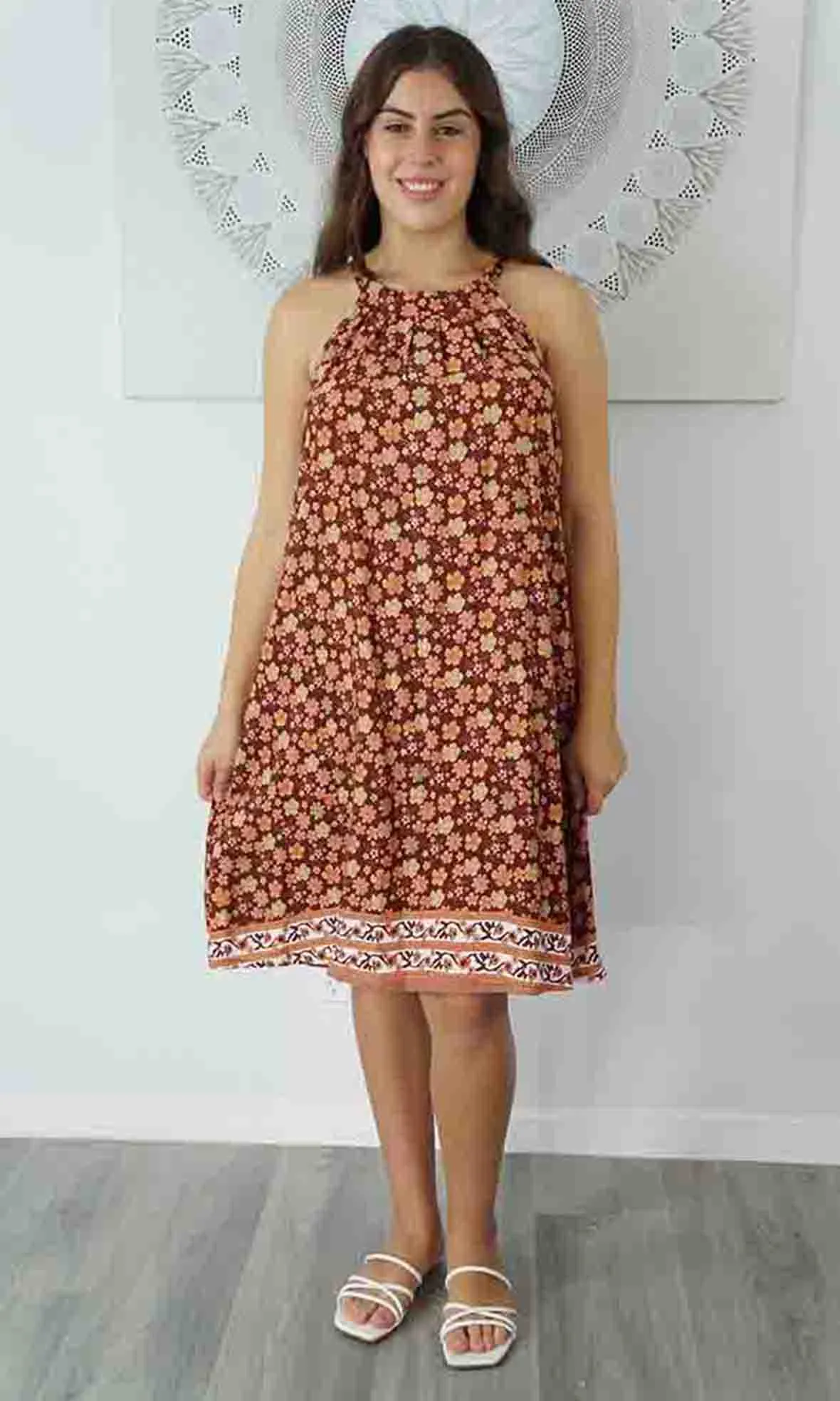 Rayon Dress Short Chloe Dahlia, More Colours