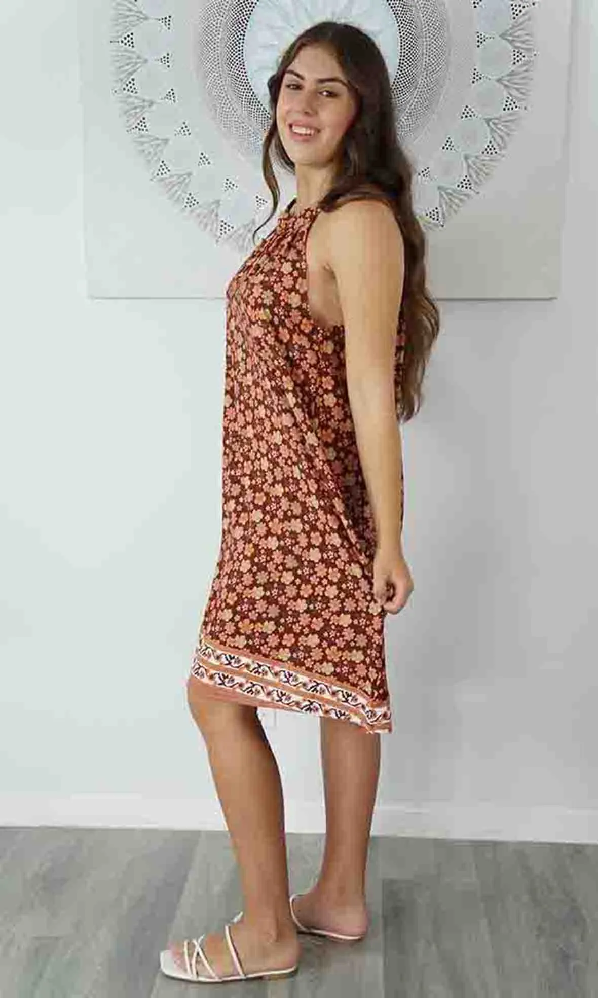 Rayon Dress Short Chloe Dahlia, More Colours