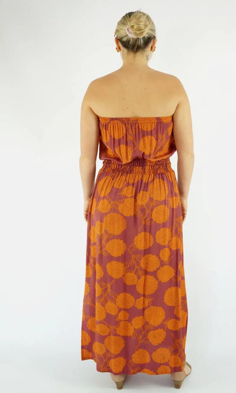 Rayon Dress Tube Marigold, More Colours